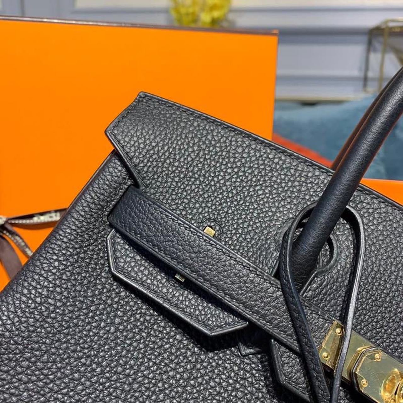 HM Birkin 30 Togo Black Bag For Women, Women’s Handbags 11.8in/30cm