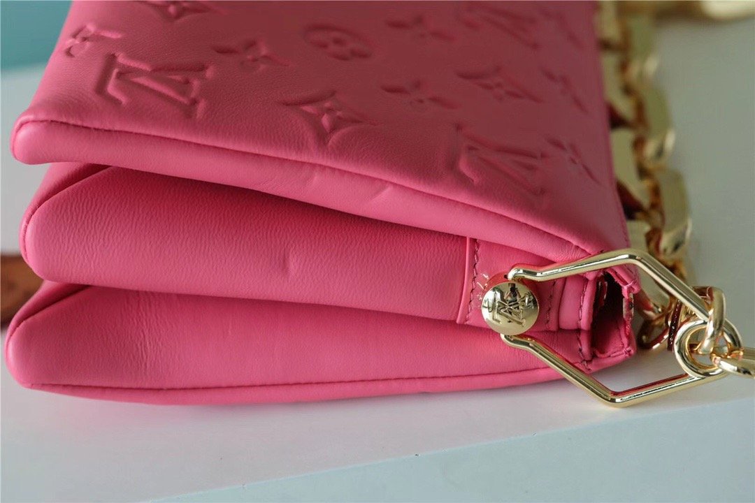 LV Coussin BB Monogram Light Pink For Women, Women’s Bags, Shoulder And Crossbody Bags 8.3in/21cm LV