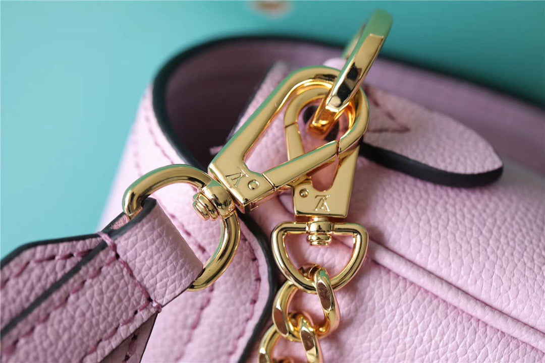 LV Lockme Tender Pink For Women, Women’s Handbags, Shoulder And Crossbody Bags 7.5in/19cm LV 