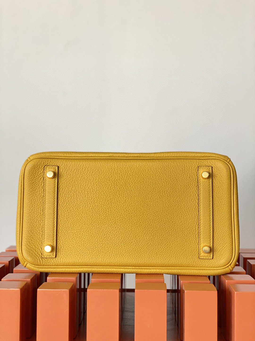HM Birkin Nata Swift Yellow For Women Gold Toned Hardware 10in/25cm